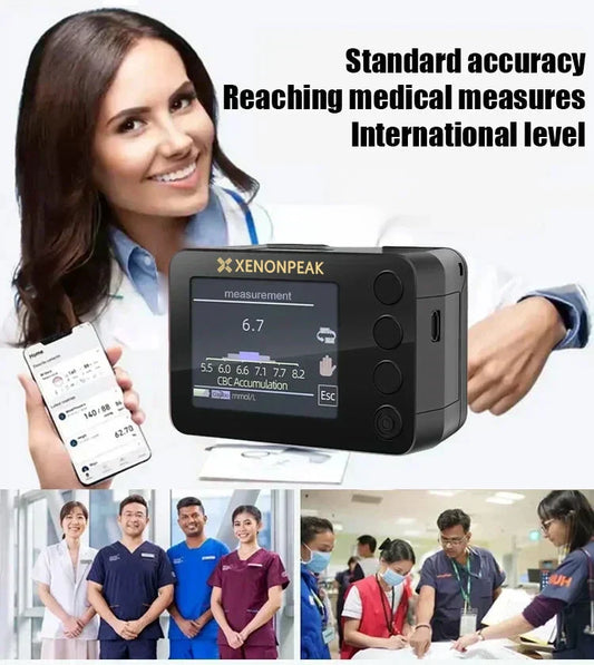 Advanced Non-Invasive Glucose Monitor + Exclusive Gift ✅TGA Approved