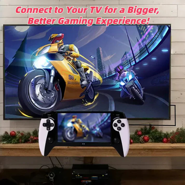 70% OFF🔥 Licensed Retro Game Console – Supports 10 Emulators, HD Graphics, Perfect Gift